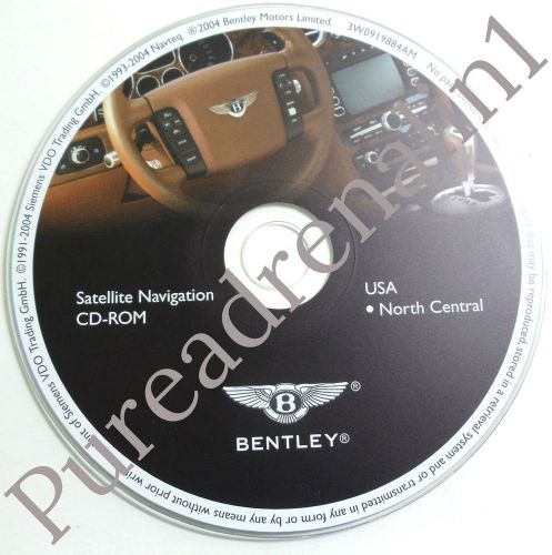 04 05 06 bentley continental gt coupe flying spur sedan navigation cd n central