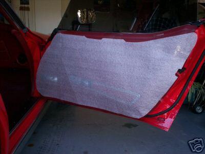 Transam, camaro 70-81 door panel weather--sound barrier