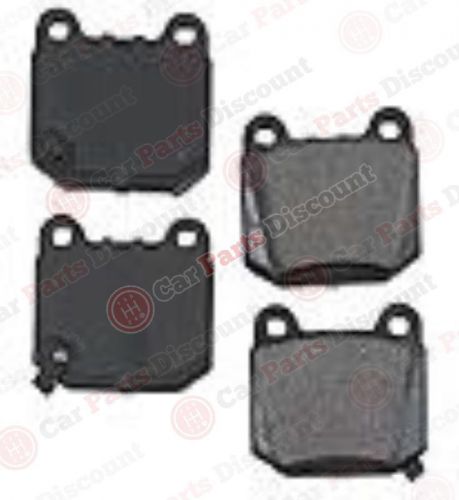 New opparts ceramic disc brake pads, d8961oc