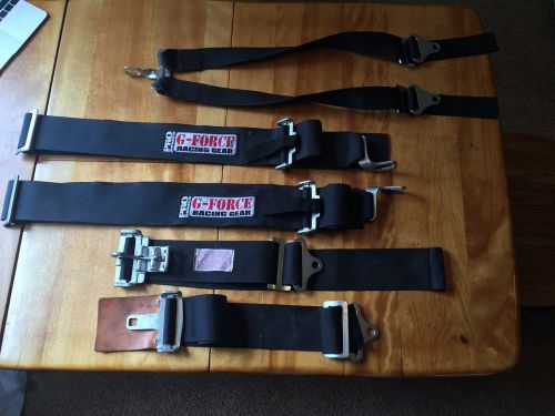 Gforce latch style 6 point harness - sfi expired