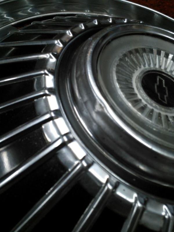 1963 1964 Chevy Chevrolet Impala BelAir Biscayne set of 4 Hubcaps wheel covers, US $99.99, image 8