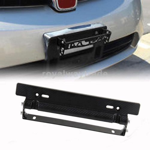 Sell Universal Black Front Bumper License Plate Mount Relocate