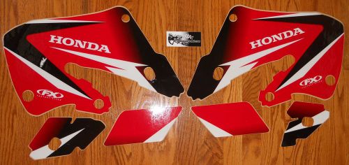 Factory effex cr125 1998 1999 cr250 1997 1998 1999 honda evo graphics kit