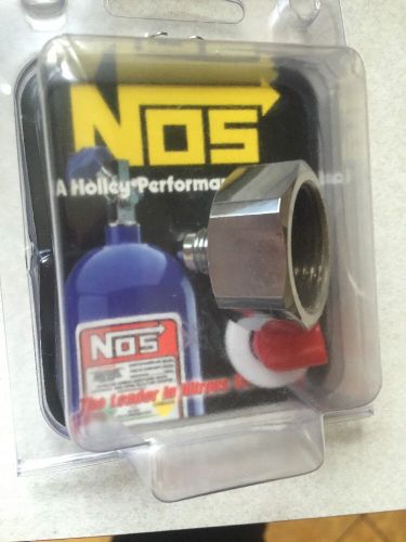 Nos 16220 -4an nitrous bottle nut adapter w/ washer