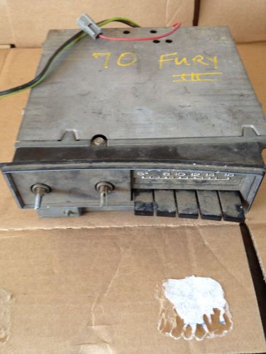 1970 plymouth fury iii radio motorola mark 1 2884755 1971 ? 1972 ?