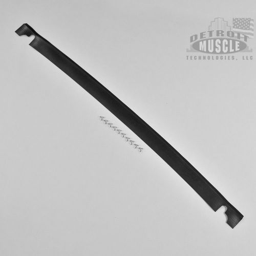 Dmt b body 1970 70 roadrunner gtx hood to radiator support seal ss clips