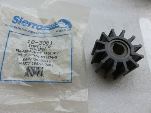 A4b new sierra 18-3061 water pump impeller volvo penta 835874-9 crusader 20300