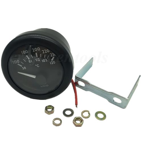 Auto 12v 2" 52mm water temp gauge car boat water temperature temp meter 38-120°