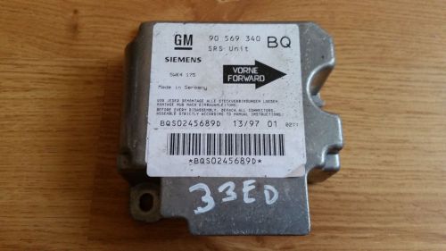Opel | vauxhall vectra b | 1997 | airbag module | code 90569340bq