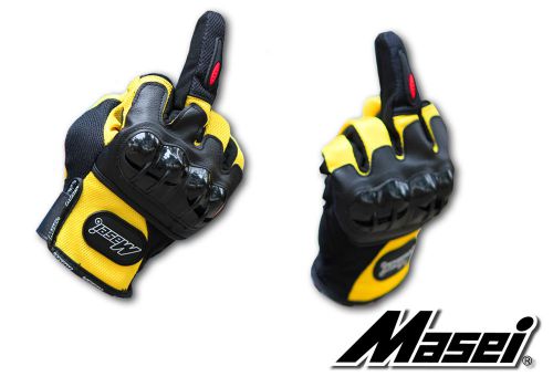 Yellow masei helmet 101 glove mx bmw bike off road race motorcycle sport gloves