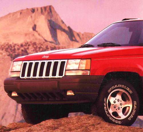 1996 jeep grand cherokee brochure--grand cherokee