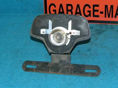 Lucas rickman zundapp tail light license bracket mount