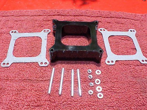 2'' phenolic open carb spacer kit,holley,gaskets/studs