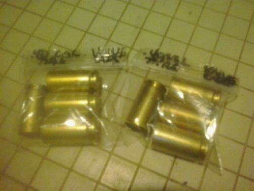 2 sets of .40 cal brass tire valve stem caps