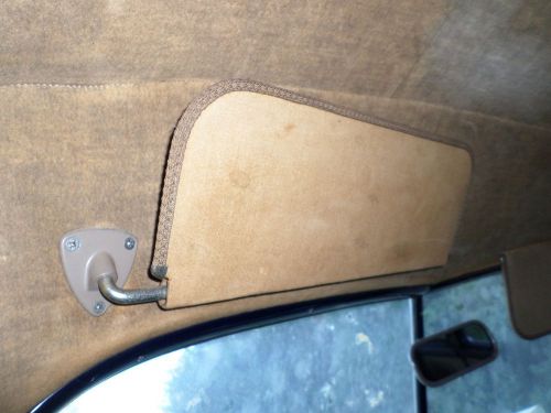 1946 1947 1948 chrysler interior sunvisors left\right pair very nice set