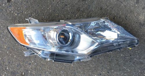 Headlight headlamp passenger side right hand rh for 12-13 toyota camry se