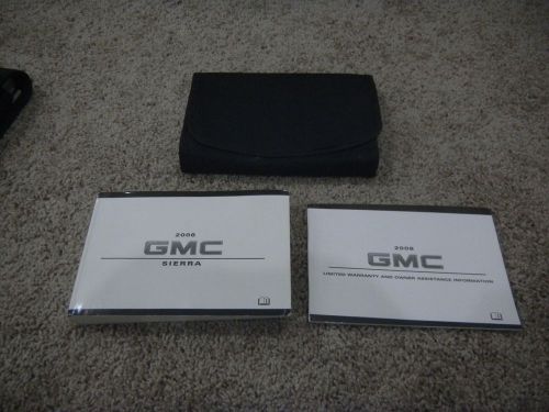2008 gmc sierra owners manual set with free shipping