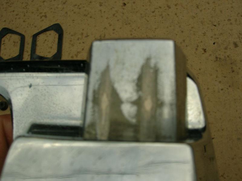 1965 Ford Galaxie 4-door rear door handles.Some pitting,but good drivers., US $35.00, image 5