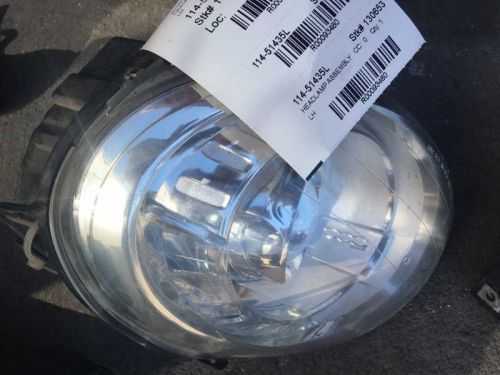 Driver left headlight 2 door electric fits 12-15 fiat 500 93480