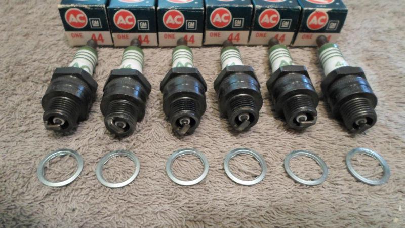 (6)AC Spark Plug Fire Ring NOS 44 Corvette GM , US $38.00, image 2