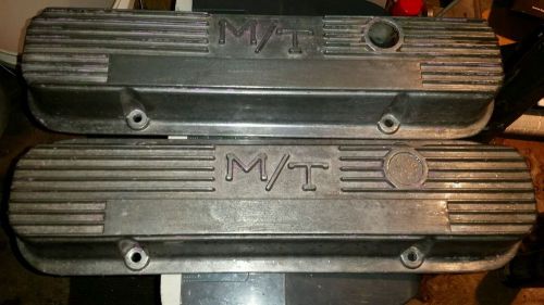 Hot rod m/t aluminum valve covers pontiac 326 350 389 400 421 455 301