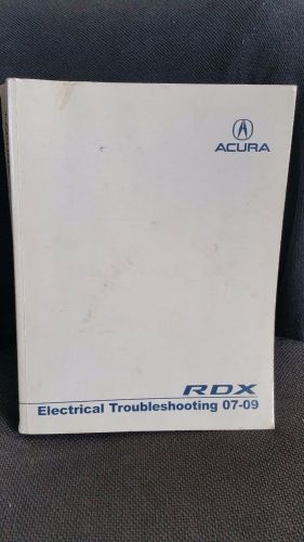 2007 - 2009 acura rdx electrical troubleshooting service manual