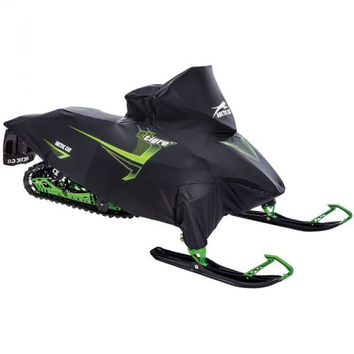 Arctic cat 2012-2017 zr f xf premium snowmobile el tigre cover green - 7639-224