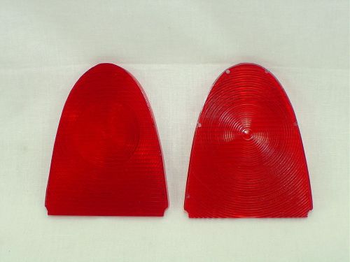 1955 chevrolet  inner tail light diffuser lens pair  show quality