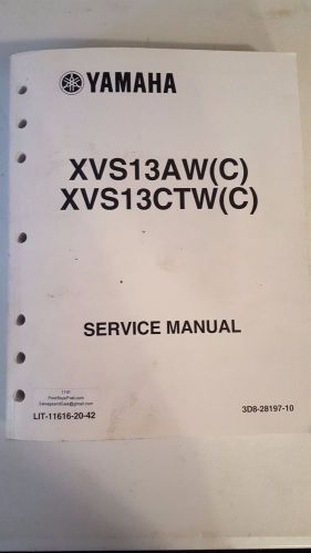 2006 yamaha xvs13aw(c) xvs13ctw(c) service manual lit-11616-20-42