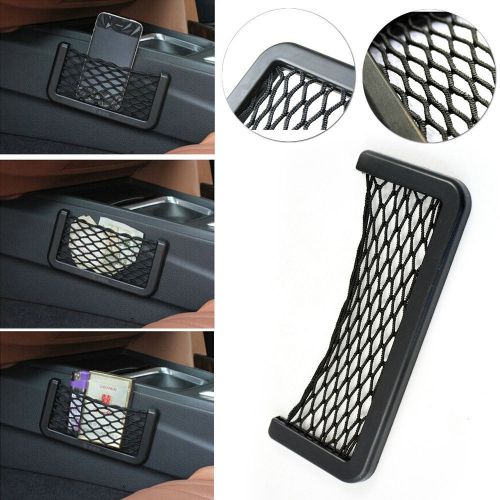 Big size car storage net string pouch bag phone holder pocket organizer 20cm