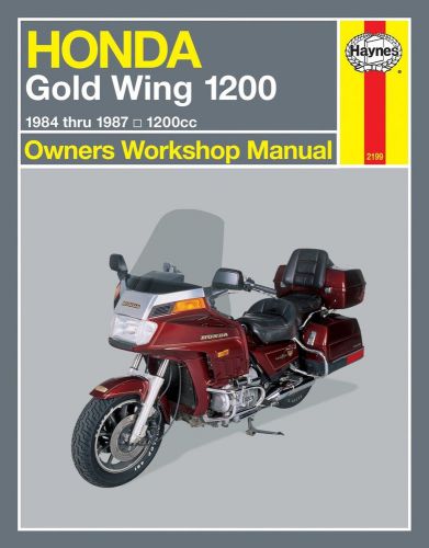 Haynes m2199 service &amp; repair manual for 1984-87 honda gold wing 1200