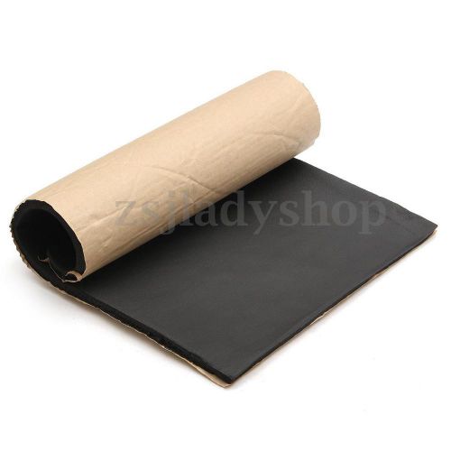 6 sheets car auto van sound proofing deadening insulation 10mm closed cell foam
