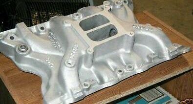 Weiand 8010 action +plus intake manifold ford 351m-400 2v heads