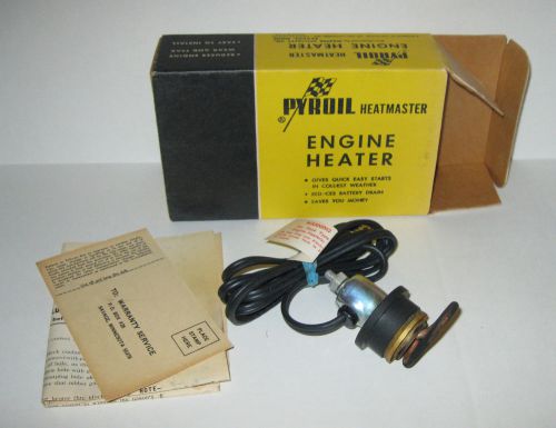 Pyroil heatmaster engine heater model 210