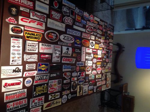 Lot of *20* grab bag racing stickers nascar nhra drag &amp; toolbox decals free ship