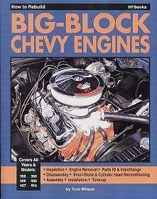 Rebuilding chevy big block engines 396 400 402 427 454 - over 500 photos