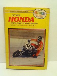 CLYMER HONDA CB750 DOHC FOURS 1979-1981 SERVICE REPAIR MAINTENANCE FULL COLOR, image 2