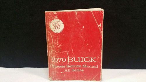 1970 buick chassis service manual all series.