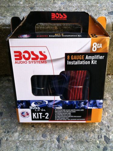 8ga boss stereo installation kit