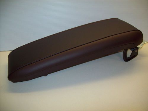 2010-2015 equinox &amp; terrain brownstone/black console lid assembly oem# 22941298