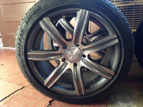 Wheels included 4 bridgestone blizzak lm25 225/45r17xl 94v bsw (spec: 225/45r17)