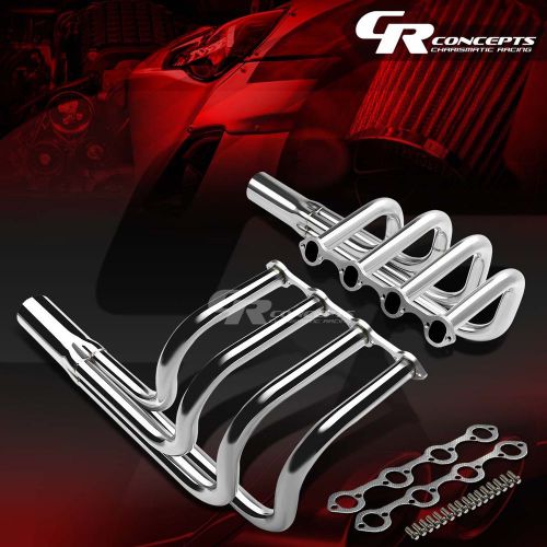 FOR SMALL BLOCK V8 T BUCKET CLASSIC ROADSTER STREET ROD EXHAUST MANIFOLD HEADER, image 1