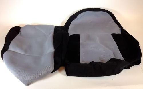 Coverking custom fit front bucket seat cover mesh 1996-1997 ford ranger gray