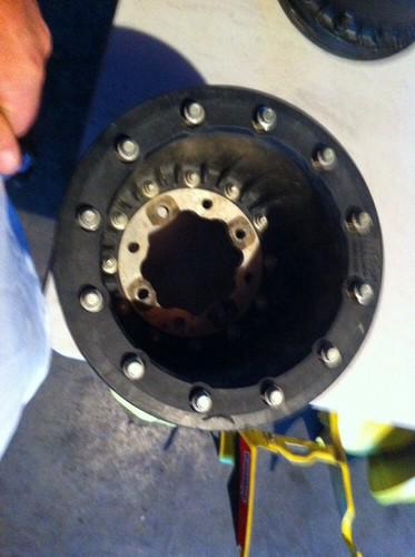 Bead locks 9" hiper carbon fiber rear wheels