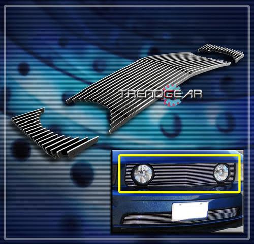 05-09 ford mustang gt v8 front main upper billet grille insert 06 07 08 no pony
