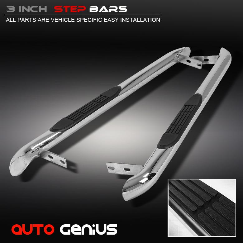 03-07 suzuki jimny chrome side step nerf bars running board polished upgrade