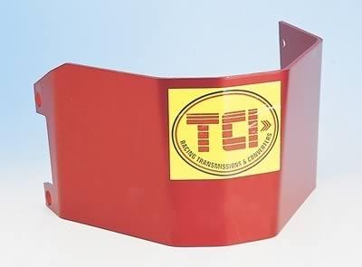 Tci auto 910000 transmission shields red aluminum torqueflite 727 -  tci910000