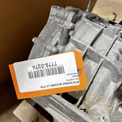 2018-2020 HONDA ACCORD FWD 1.5L AUTOMATIC TRANSMISSION GEARBOX 47K MILES OEM, US $1,199.99, image 3