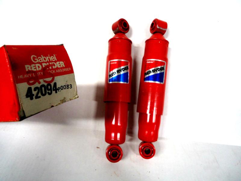 1952-68 volkswagen; gabriel red ryder front and/or rear shocks