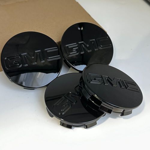 FOUR PCS Wheel Center Caps Hub Cap 83mm For GMC Black Sierra Yukon XL Denali, US $19.59, image 3